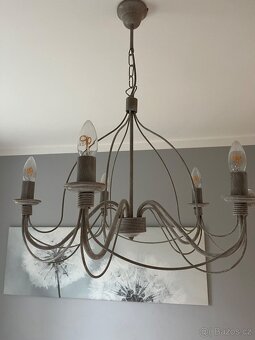 Stropní lampa kov - 2