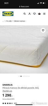 Potah na matraci IKEA 70x160 - 2