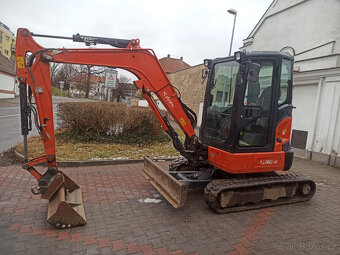 Pásový minibagr Kubota U36-4 rv2018 CAT Volvo Takeuchi - 2