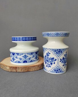 Nádherný porcelánový vázy v modrobílé barvě Vintage Německo - 2