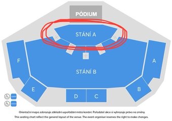 Prodám 2 lístky na koncert AC/DC na stání k pódiu - 2