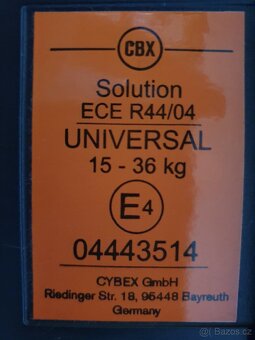 Autosedačka 15-36 kg - 2