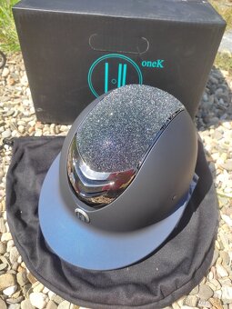 Nové helmy One-K Avance Glitter Chrome Polo visor - 2
