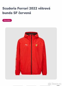 Ferrari Scuderia - větrová bunda - 2
