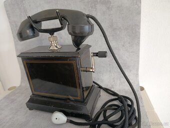 Starožitný historicky dánský telefon Kristian Kirk - 2