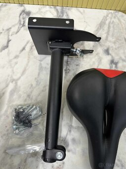 Pohodlné gelové cyklo sedlo + kompletní montážní držák - 2