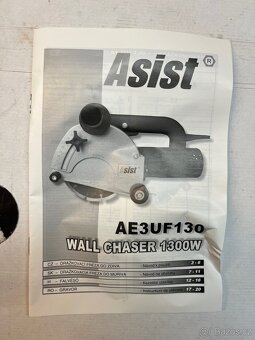 Drážkovácí fréza Asist - nutno opravit - 2