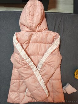 Dívčí zimní bunda + rukavice - 2