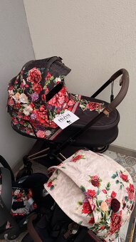 Kočárek Set 3v1 Cybex Priam Spring Blossom - 2