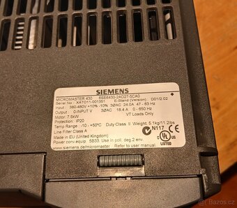 Frekvenční měnič siemens - 2