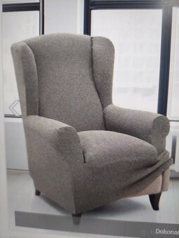 potah na křeslo ušák - 2