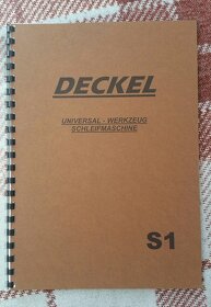 Návody strojů DECKEL - 2