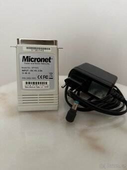 Micronet SP755C Print Server včetně adaptéru - 2