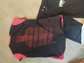 Komplet 3/4 tepláky Puma a sportovní tričko 146/152 - 2
