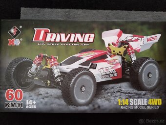 Prodám RC buggy WL Toys Evolution, červená - 2