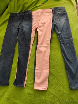 Jeggings 3 ks - vel. 134 - 2