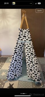 Dětské tee pee včetně vybavení - 2