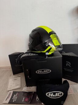 Prodám helmu na moto HJC RPHA 1 Senin MC3HSF vel. S - 2
