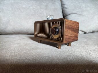 Retro rádio FM, AUX, USB, BT, microSD - NENABÍJÍ - 2