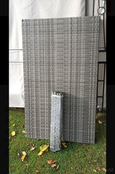 Zahradní stůl, umělý ratan 150 x 90 cm. - 2