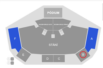 Imagine Dragons 9. 6. - 3 x vstupenka na sezení. - 2