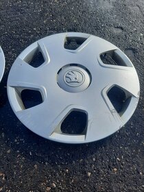 3ks poklic ORIGINÁL Škoda 15" - 2