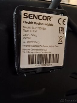 Dvouplotynkovy vařič Sencor - 2