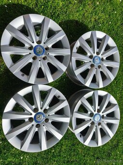 Originální alu kola Mercedes r16 5x112 třída A B - 2
