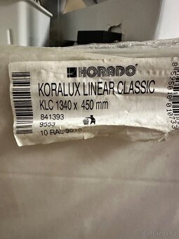 Otopný žebřík - Korado 1340 x 450 mm - 2