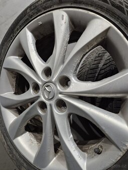 Mazda orig kola 17 + zimní pneu - 2