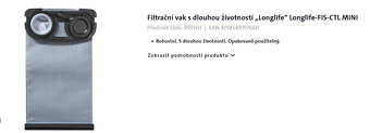 Filtrační vak s dlouhou životností Longlife-FIS-CTL MINI - 2