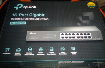 Nový Switch TP-Link TL-SG1016D - 2