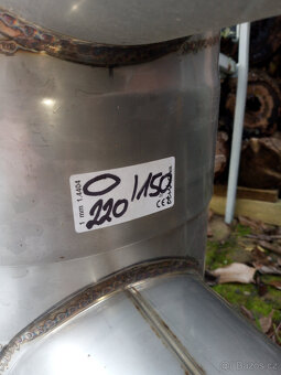 komínová vložka nerezová oválná - 2