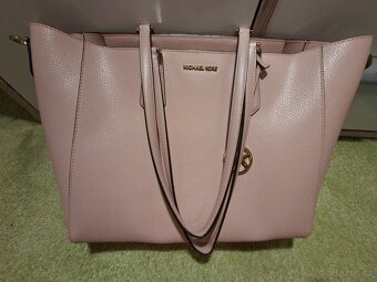 Michael Kors Jet Set Tote – světe růžová, vel. large - 2