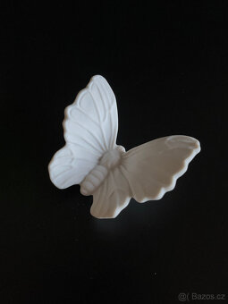 Míšeň Meissen Porcelánový motýl 4.5x5 cm - 2