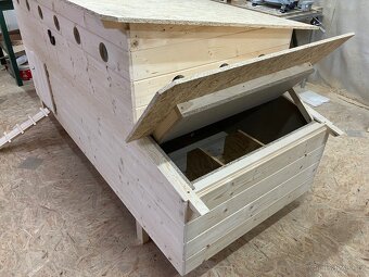 Velký kurník pro 15-17 slepic - 2