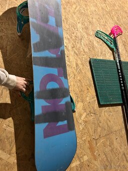 Snowboard s vázáním burton 135cm - 2
