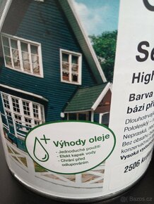 Barva modrá, osmo, Selská barva, plechovka - 2