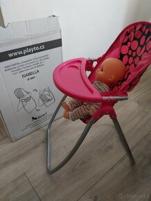 Houpačka,židlička pro panenku - 2