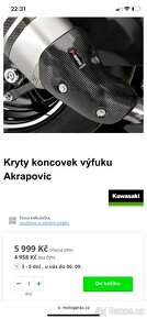 Tepelný kryt výfuku akrapovič - 2