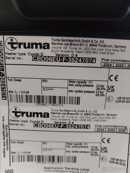 Topeni truma Combi D 6 - 2