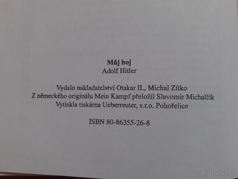 MEIN KAMPF - ADOLF HITLER, R. 2000 ZÍTKO - 2