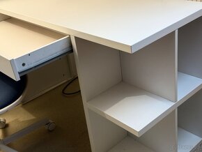 Dětský pracovní stůl Micke ikea + židle ÖRFJÄLL ikea - 2