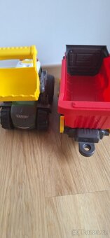 Dickie traktor s přívěsem 65cm - 2