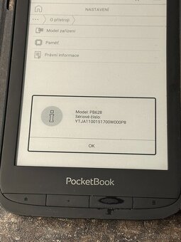 Čtečka knih PocketBook 628 Touch Lux 5 8GB + obal - 2