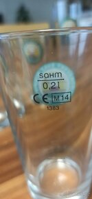Skleničky na pivo - Českomoravský svaz minipivovarů - 2