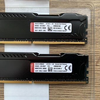 Kingston HyperX Fury 8 GB (2x 4 GB) DDR4 2133 MHz - 2