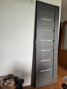 Vnitřní dveře 60/Pravé Antracit - 2