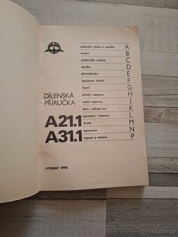 Dílenská příručka Avia A 21.1 A 31.1 - 2