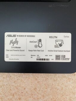 Notebook Asus - 2